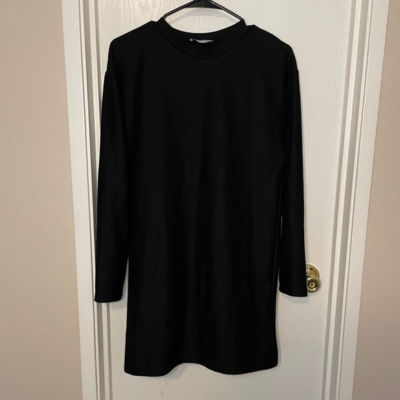 Zara Basic Crew Sweater Dress - Picture 2 of 5